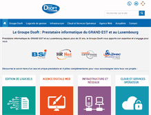 Tablet Screenshot of dsoft.fr