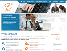 Tablet Screenshot of dsoft.cz